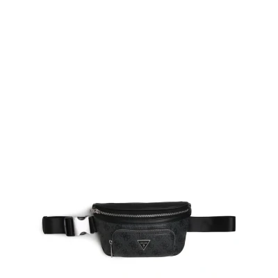 Afbeelding van Guess Vezzola Smart Compact BUM BAG Unisex Heuptas, Maat: One Size, Black