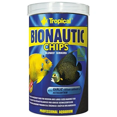 Afbeelding van Tropical Bionautic Chips 1 Liter Zeewater Visvoer Aquarium
