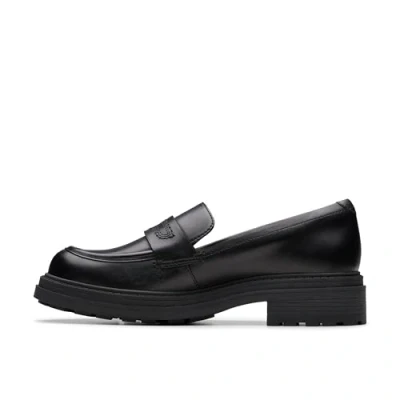 Afbeelding van Clarks Mocassins, Dames, Maat: 39.5, Black Leer