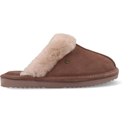 Afbeelding van Warmbat Australia Lismore Pantoffels, Dames, Maat: 38, Liver Leer