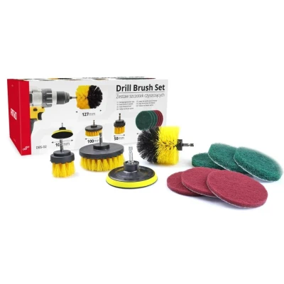 Afbeelding van AMiO Drill Brush Set 02593 reinigingskwasten