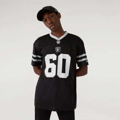 Afbeelding van New Era NFL LAS Vegas Raiders TEE Tshirt basic, Heren, Maat: Large, Blkwhi