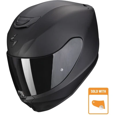 Afbeelding van Scorpion helm EXO 391 Matt Black 139 100 10 Maat M