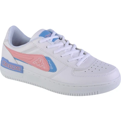 Afbeelding van Kappa BASH Trainingsschoen, Dames, Maat: 38, White/rosé Hoogwaardig imitatieleer