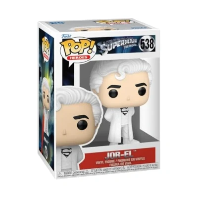 Afbeelding van Funko Pop Movies Superman 1978 Jor El Wit en Zwart Actiefiguurtje