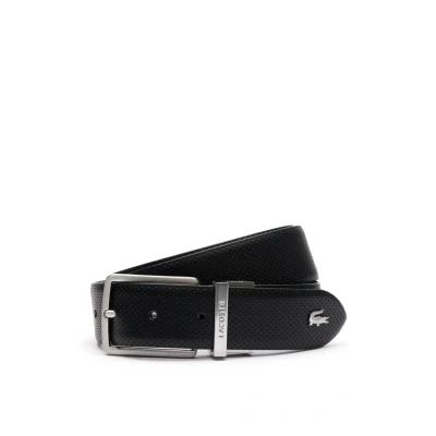 Afbeelding van Lacoste Riem, Heren, Maat: 95, Noir marine