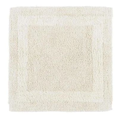Afbeelding van Homescapes douchemat crème 50x50 cm gemaakt van 100% katoen