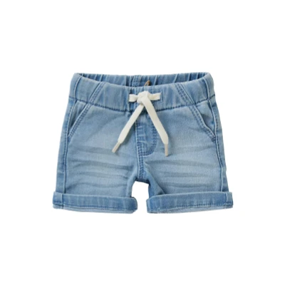 Afbeelding van Noppies Jeansshort voor kinderen, Maat: 74, Light blue wash