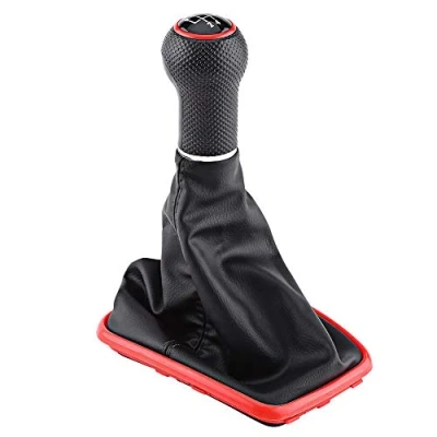 Afbeelding van Keenso Stofdichte Kit Cover, Auto Schakelknop 5 Snelheden Gaiter Handmatige Vervangende Laarsafdekking