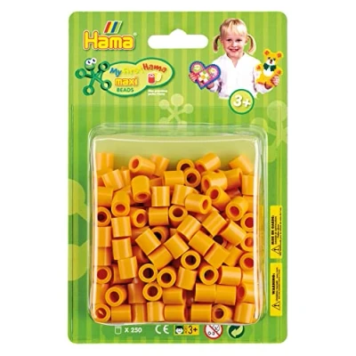 Afbeelding van Hama Strijkkralen Maxi Teddybeer Bruin, 250st.