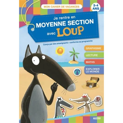 Image de Je rentre en Ms avec Loup Cahier de vacances