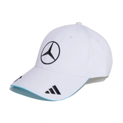 Image de adidas Mixte MERCEDES AMG PETRONAS FORMULA ONE TEAM GEORGE RUSSELL CAP, White, S