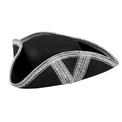 Afbeelding van Boland Hoed Piraat Royal fortune zilver 59 Volwassenen Unisex Piraten