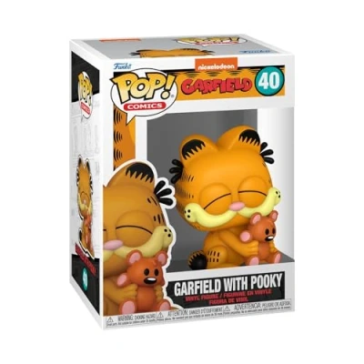 Afbeelding van Funko Pop! Comics: Garfield With Pooky Vinyl figuur om te verzamelen cadeau idee officiële producten speelgoed voor kinderen en volwassenen cartoons fans