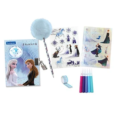 Image de Jouet multimédia Lexibook Journal Intime Electronique La Reine des Neiges avec effets lumineux