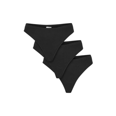 Afbeelding van Urban Classics 3PACK String, Dames, Maat: Small, blk