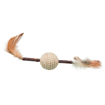 Afbeelding van Trixie Matatabi Spel Met Veren 20 CM