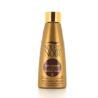 Afbeelding van Soleil Noir Lait Vitamine SPF2 150ml