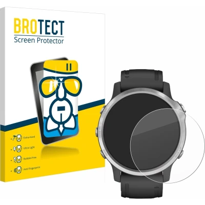 Afbeelding van BROTECT Screenprotector voor Garmin Fenix 6S / Pro Folie Beschermfolie Beschermglas transparant