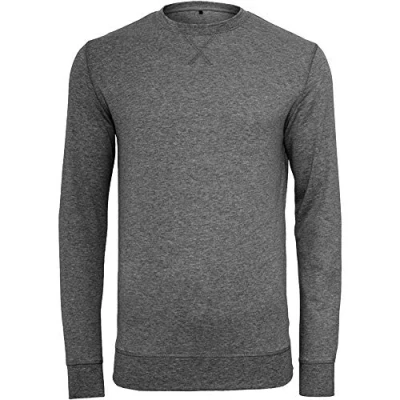 Afbeelding van Lichtgewicht crew Sweatshirt Charcoal (Heather) maat XXL