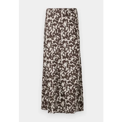 Afbeelding van ONLY Onlchigo Ankel Skirt Maxirok, Dames, Maat: XS, Mole/rodeo