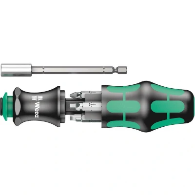 Afbeelding van WERA Kraftform Kompakt 28 Imperial 1 schroevendraaier handgreep met bitmagazijn 6 delig 05073241001