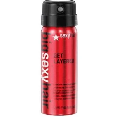Afbeelding van Sexyhair Big Get Layered Finish Dry Thickening Hairspray 45ml