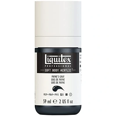 Afbeelding van Liquitex Professional Soft Body Acrylfles, 59 ml, grijs