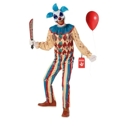 Afbeelding van Morph Vintage Circus Clown kinderen