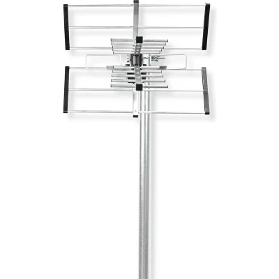 Afbeelding van Nedis Buitenantenne UHF Ontvangstbereik: ≥50 km LTE700 Versterking: 13 dB 75 Ohm Antenne lengte: 777 mm ABS / Aluminium