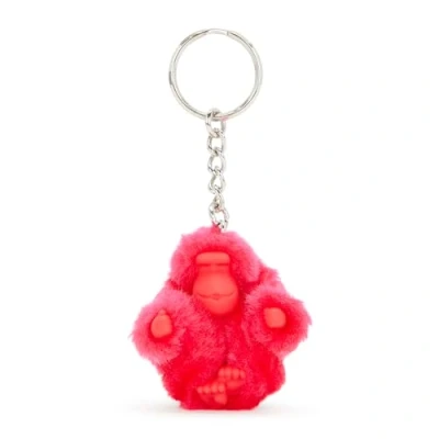 Afbeelding van Kipling MONKEYCLIP XS KH sleutelhanger, aap, Roze Monkey