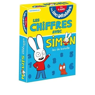Image de Les incollables chiffres avec Simon Jeu de bataille