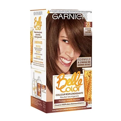 Afbeelding van Garnier Belle Color kastanjebruin permanente kleur 23 natuurlijk goud