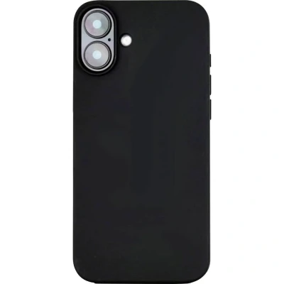 Afbeelding van JT Berlin BackCase Pankow Soft Backcover Apple iPhone 16 Plus Zwart Inductieve lading