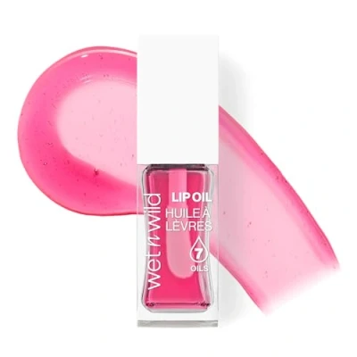 Afbeelding van Wet n Wild Lippenolie, voedende en niet kleverige roze glans, verrijkt met 7 natuurlijke oliën, lichte formule voor een glanzend spiegeleffect, Sweet Cherries