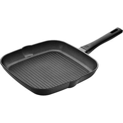 Afbeelding van ZWILLING Shine Rechthoekige aluminium koekenpan met antiaanbaklaag, 28 cm, zwart