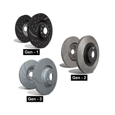 Afbeelding van EBC Brakes GD1416 Remschijf Achteras 310 20, 22 5 Geventileerd VOLKSWAGEN: Golf 7, 5, 7 Variant, AUDI: A3 Sportback, Saloon, Hatchback