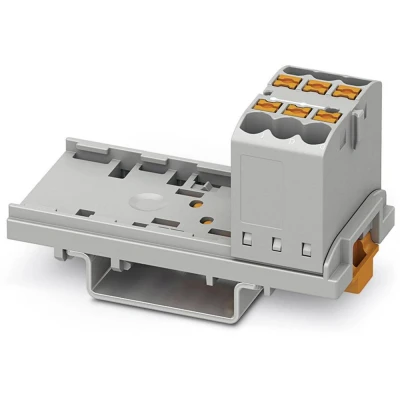 Afbeelding van Phoenix Contact PTFIX 6X2,5 NS35 GY 3273000 Verdeelblok 0.14 mm² 2.50 Grijs 10 stuk(s)
