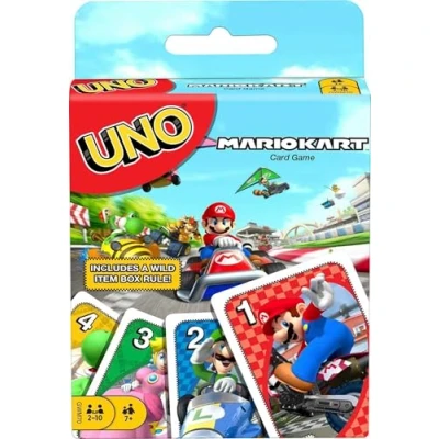Afbeelding van UNO Super Mario Kaartspel Sinterklas Kerstmis Cadeau spel Grappig