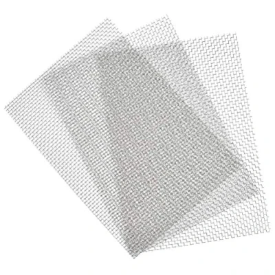 Afbeelding van metalen rooster mesh 6 TIMESETL 3 stuks roosterweefsel, roestvrij stalen gaas bladfilterfilter 300 x 210 mm insectenrooster