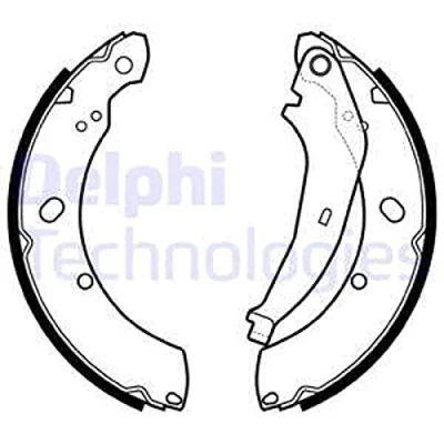 Afbeelding van Delphi Diesel Remschoen set LS2136