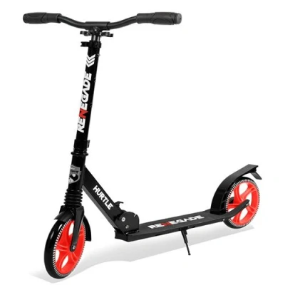Image de Trottinette enfant et adulte Hurtle Noir pliable