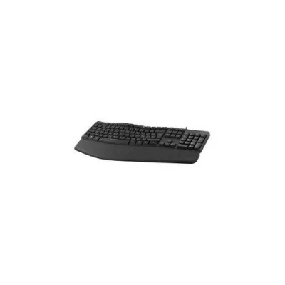 Image de Clavier filaire Azerty T&#039;n&#039;b ergonomique avec repose poignet aimanté Noir