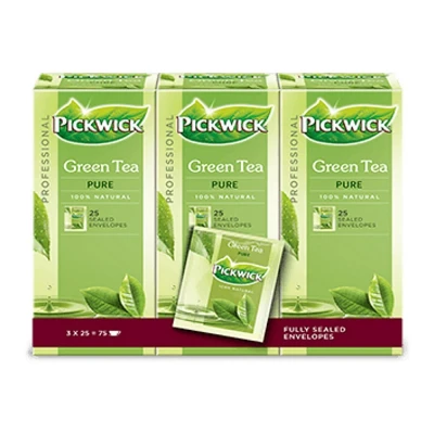 Afbeelding van Pickwick Green Tea Pure 75stuks