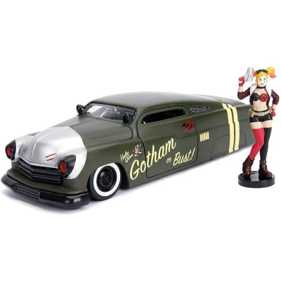 Afbeelding van 1951 Mercury Harley Quinn DC Comics Bombshells Jada 1:24