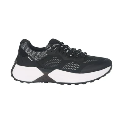 Afbeelding van Gabor rollingsoft sensitive 26.994.27 dames rollende wandelsneaker zwart maat 37 (EU) 4 (UK)