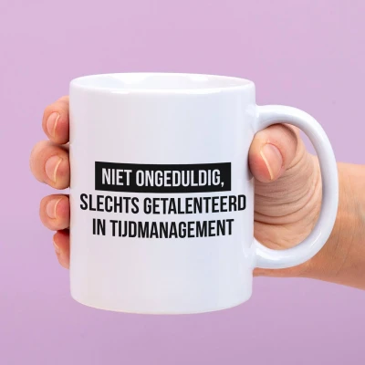 Afbeelding van Mok Niet Ongeduldig