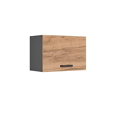 Afbeelding van Vicco Hangkast R Line, Krachtige eik goud/Antraciet, 60 cm Plat
