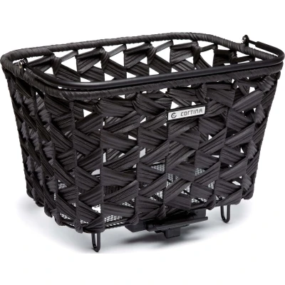 Afbeelding van Cortina mand Saigon (MIK) 24L zwart 34x24x22cm