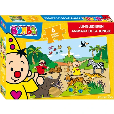 Afbeelding van Bumba : puzzel 6 st Jungledieren (FSC 70%)